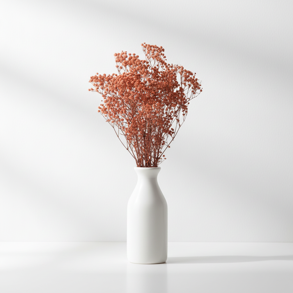 Stabilizovaná Gypsophila – hnědá